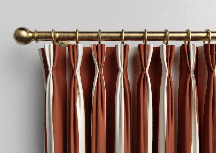 The British Stripe Co. Henry, Teignbridge No.1 - Made to Measure Curtains - Image 11